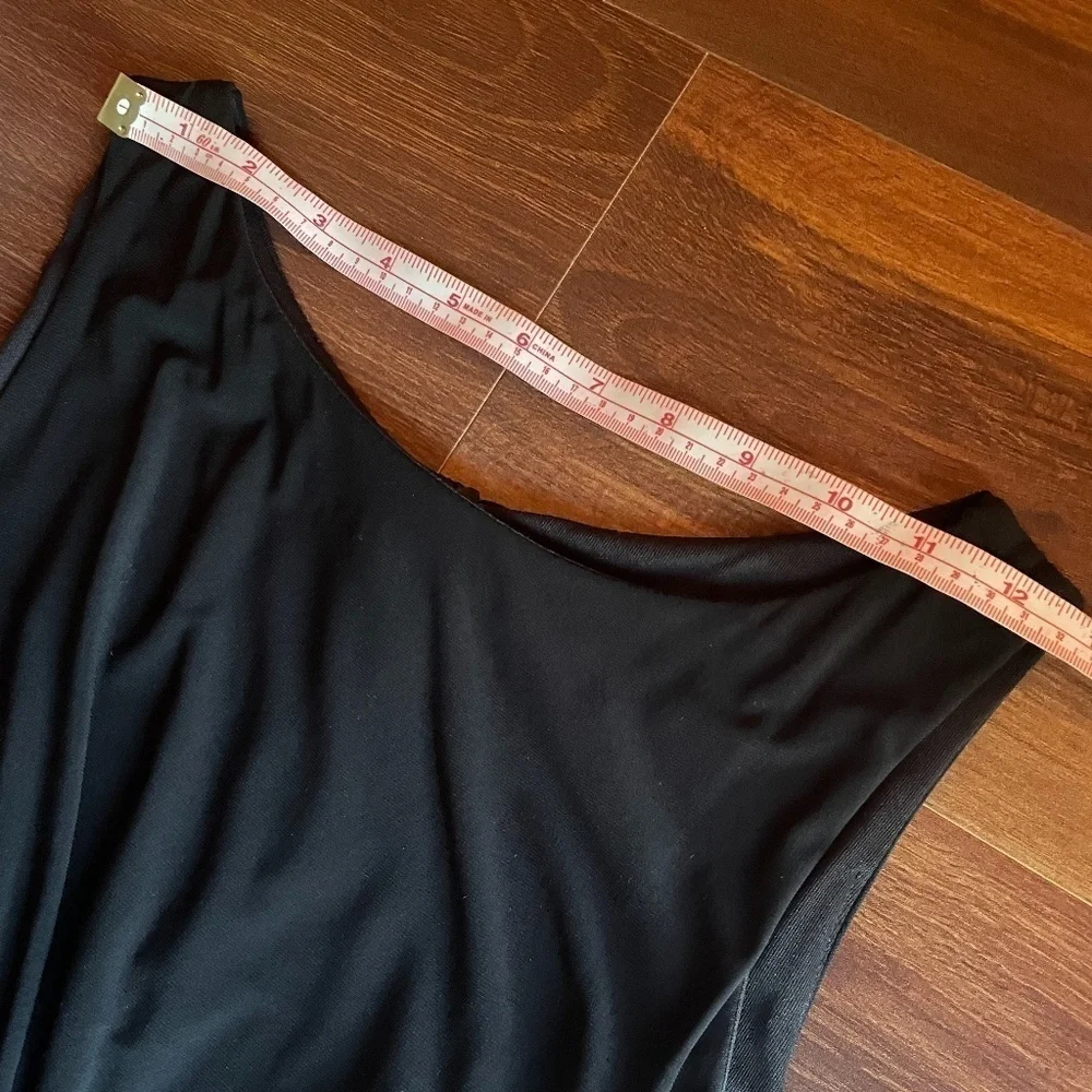 MARINA Sleeveless Black Dress size 6 - Picture 8 of 9